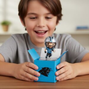Carolina Panthers Collectible Figure Set - Blind Box NFL Player Mystery Minis