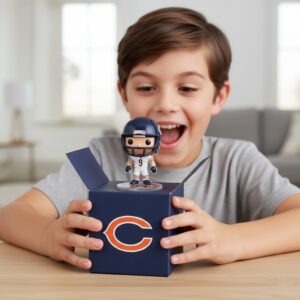 Chicago Bears Mystery Player Figurines - Official NFL Blind Box Collectible Set
