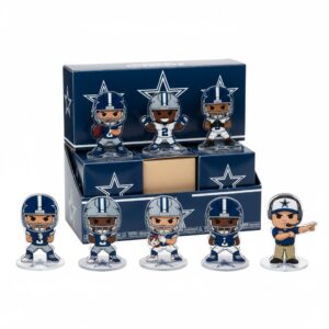 Dallas Cowboys Mini Figures Blind Box Set - NFL Collectible Chibi Player Standees