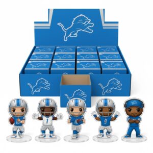 Detroit Lions Mini Player Figures - NFL Blind Box Collectible Figurines