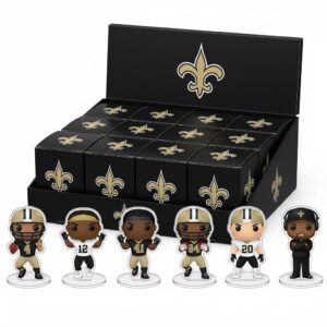 New Orleans Saints Mystery Mini Figures - NFL Collectible Player Blind Box Figurines