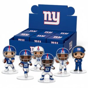 New York Giants Collectible Mini Figures - NFL Blind Box Mystery Set