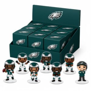 Philadelphia Eagles Blind Box Figurines - NFL Player & Coach Collectible Mini Series