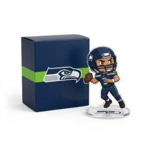 Seattle Seahawks Collectible Mini Figures - NFL Player and Coach Blind Box Set