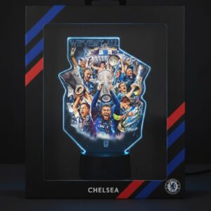 Chelsea Football Club LED Lamp - Trophy Celebration Collage 3D Night Light