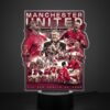 Manchester United 2008 LED Lamp - The Red Devils Tribute Night Light