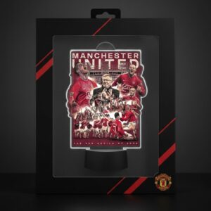 Manchester United 2008 LED Lamp - The Red Devils Tribute Night Light