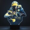 Bryce Underwood Michigan Wolverines Lamp - Custom Football Player Photo Collage LED Night Light