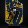 Notre Dame Fighting Irish 3D Lamp - NCAA Football Player LED Desk Light, Undefeated Season Decor