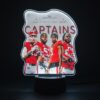 Georgia Bulldogs Captains LED Lamp - 3D Acrylic Football Player Night Light Decor