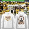 Western Michigan Broncos MAC Champions Hoodie - 2025 Football Championship Commemorative White Pullover Sweatshirt