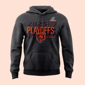 Chicago Bears 2025 Playoffs Hoodie - Good Better Best Clinched Sweatshirt for NFL Fans
