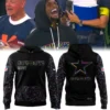 Dallas Cowboys Crucial Catch Hoodie - NFL Intercept Cancer Paint Splatter Pullover
