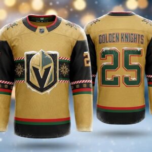 Vegas Golden Knights Ugly Sweater - NHL Christmas Holiday Hockey Jersey