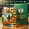 Boston Celtics 80th Anniversary Whiskey Glass - NBA Gift Set