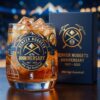 Denver Nuggets Anniversary Whiskey Glass - NBA Gift Set