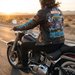Elvis Presley Harley-Davidson Leather Jacket - Men's American Legend Biker Tribute Coat