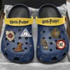 Harry Potter Themed Crocs Clogs - Wizarding World Movie Fan Gift with Jibbitz Charms