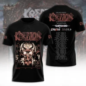 Kreator Krushers Of The World Tour T-Shirt - 2026 UK and Europe Concert