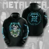 Metallica 45th Anniversary 3D Hoodie 2026