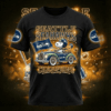 Seattle Seahawks Snoopy Champions T-Shirt - NFL Peanuts Cartoon Graphic Fan Tee