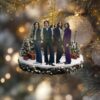 The Beatles Christmas Ornament - Rock Band Festive Tree Decoration, Music Lover Gift