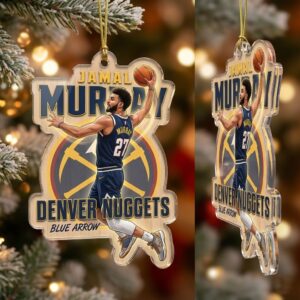 20251227 JAMAL MURRAY STAR PLAYER ORNAMENT DENVER NUGGETS 1