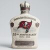 Tampa Bay Buccaneers Whiskey Decanter 52nd Anniversary Edition