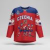 Czechia World Junior 2026 Hockey Jersey