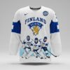 World Junior Hockey Championship 2026 Team Finland Jersey