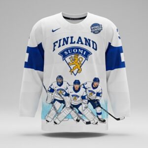 World Junior Hockey Championship 2026 Team Finland Jersey