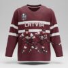 World Junior Hockey Championship 2026 Team Latvia Jersey
