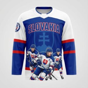 World Junior Hockey Championship 2026 Team Slovakia Jersey
