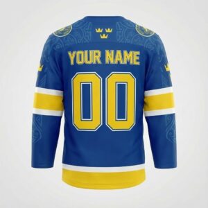 World Junior Hockey Championship 2026 Team Sweden Jersey