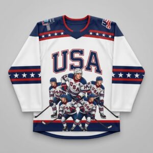 World Junior Hockey Championship 2026 Team USA Jersey