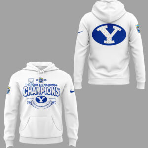 Brigham Young University Cougars Pop-Tarts Bowl Hoodie - 2025 The People's National Champions Fan Sweatshirt