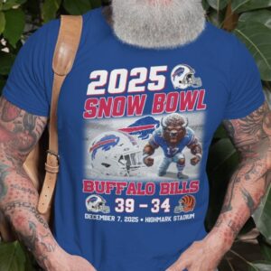 Buffalo Bills 2025 Snow Bowl T-Shirt