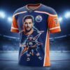 Edmonton Oilers Evan Bouchard Custom Jersey