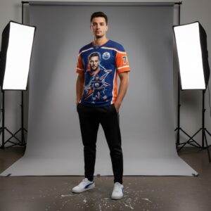 Edmonton Oilers Evan Bouchard Custom Jersey