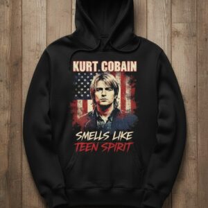 Kurt Cobain Smells Like Teen Spirit Hoodie