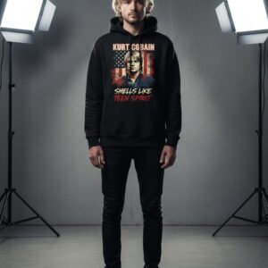 Kurt Cobain Smells Like Teen Spirit Hoodie