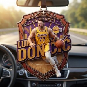 Luka Doncic Los Angeles Lakers Ornament - NBA Basketball Christmas Tree Decoration