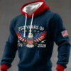 250 Years of Freedom Hoodie - Patriotic American Eagle 1776-2026 Anniversary