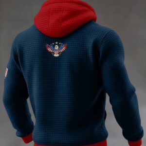 250 Years of Freedom Hoodie - Patriotic American Eagle 1776-2026 Anniversary