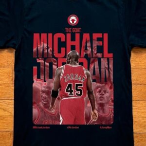 Michael Jordan The Goat T-Shirt - Chicago Bulls Graphic Tee