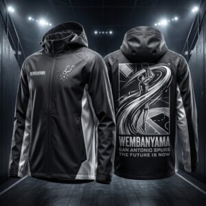 San Antonio Spurs Wembanyama Jacket - The Future Is Now Hooded Jacket