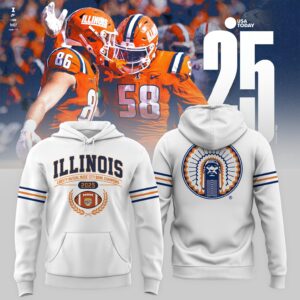 Illinois Fighting Illini Liberty Mutual Music City Bowl Champions 2025 Hoodie