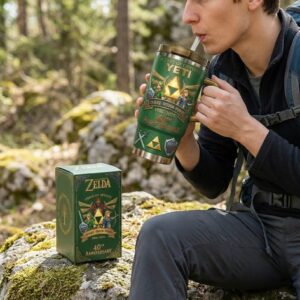 The Legend of Zelda 40th Anniversary Trio Of Destiny YETI Tumbler