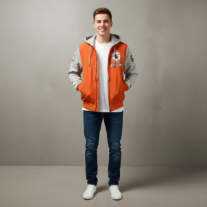 Baltimore Orioles Bomber Hoodie Jacket - Birdland Team Spirit Outerwear