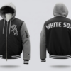 Chicago White Sox Bomber Hoodie Jacket - Southside Pride Outerwear